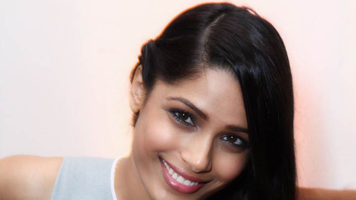 Freida Pinto Smiling At Nylon Magazine 13th Anniversary Celebration